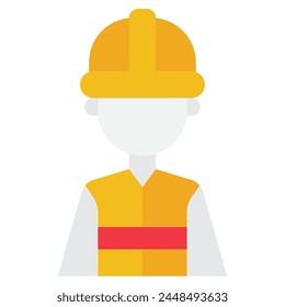 Ilustración del icono del día del trabajador