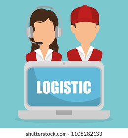 worker logistic service avatar