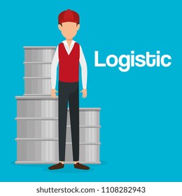 worker logistic service avatar