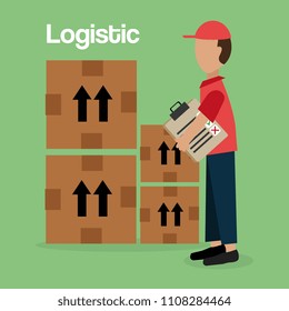 worker logistic service avatar