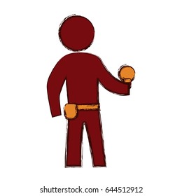 worker man silhouette