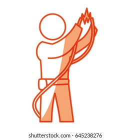 worker man silhouette