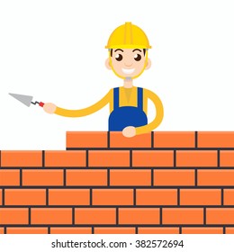 Worker or masonry or stonemason