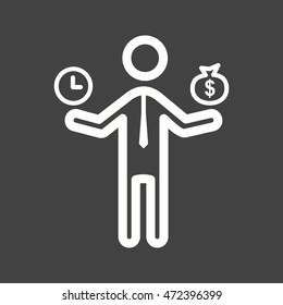 Worker Money Time