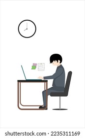 a worker on the the office 