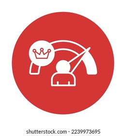 Worker performance Vector Icon Fully Editable

