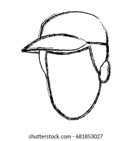 worker portrait of delivery man with cap