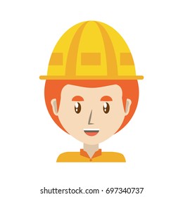 Worker profile cartoon