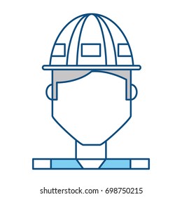 Worker profile cartoon