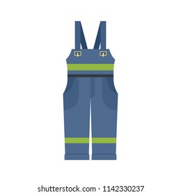 Worker suit icon. Flat illustration of worker suit vector icon for web isolated on white