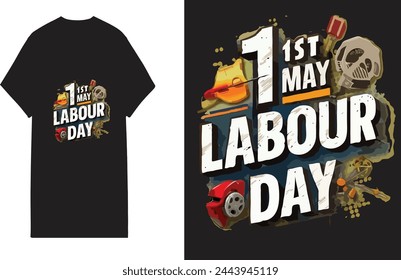 Worker t shirt, Labor t shirt, Worker day t shirt design, Labor day t shirt design, may day, 1st may happy labor day