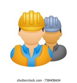 Worker Team - of the Realistic Icons Collection . A professional, realistic, pixel aligned icon.