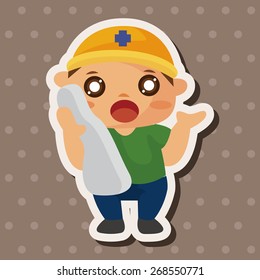 worker theme elements 