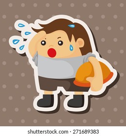 worker theme elements 