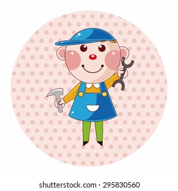 worker theme elements 