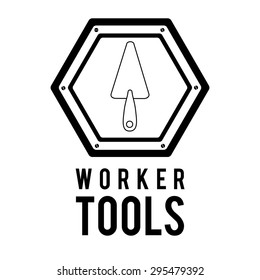 Worker Tools  digital design, vector illustration eps 10