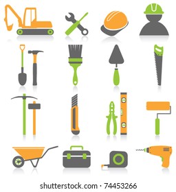 Worker tools icons