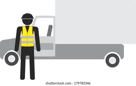 worker truck