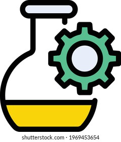 worker vector colour line  icon
