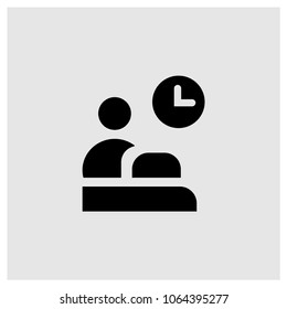 Worker vector icon, flat style isolated