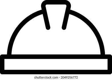 worker vector thin line icon