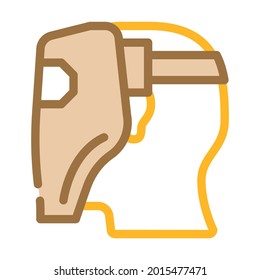worker welder color icon vector. worker welder sign. isolated symbol illustration