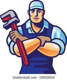 worker and wrench 1