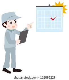 Workers to confirm schedule