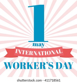 Workers day card