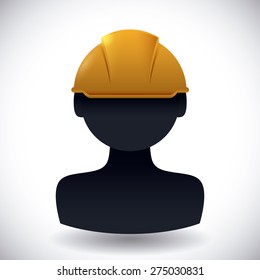 Workers design over white background, vector illustration.