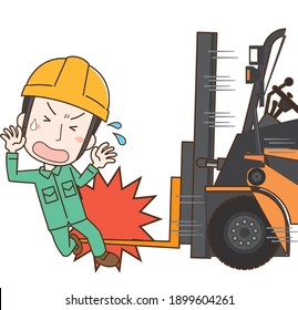 Forklift Comic High Res Stock Images Shutterstock