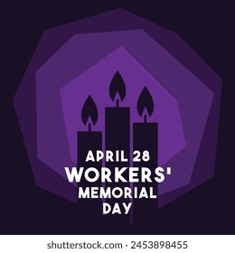 Workers' Memorial Day. April 28. Eps 10.