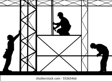 31,357 Builders On Scaffolding Images, Stock Photos & Vectors ...