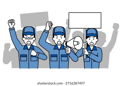 Organizaciones de trabajadores que participan en actividades de oposición