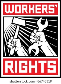 worker`s rights poster