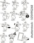 workers - vector icon