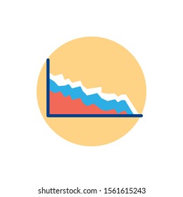 Workflow icon design, Infographic data information business analytics and visual presentation theme Vector illustration