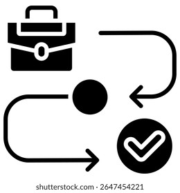 Workflow Icon Element for Design