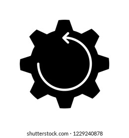 Workflow icon, vector illustration