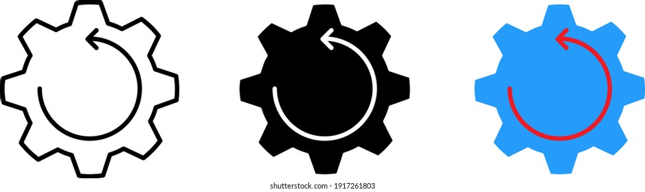 Workflow icon , vector illustration