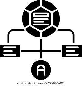 Workflow Line vector Icon Design