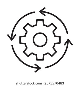 Workflow Management Icon for Seamless Task Flow