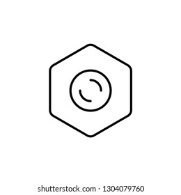 Workflow process, settings, cog, gear modern clear flat vector icon and symbol.