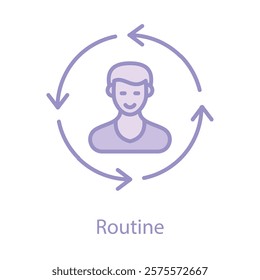 Workflow Routine Icon for Task Cycles