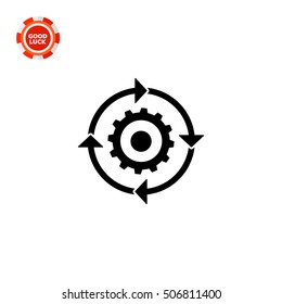 Workflow simple icon