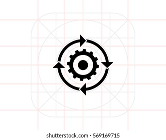 Workflow simple icon