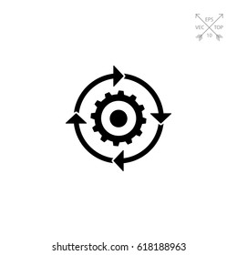 Workflow simple icon