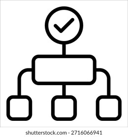 Elemento De Ícone De Êxito De Fluxo De Trabalho Para Design
