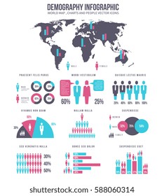 Workflow, teamwork, creative people, population vector business infographic template