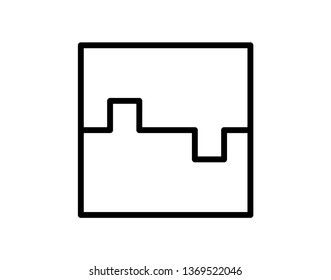 Workflow vector icon - vector